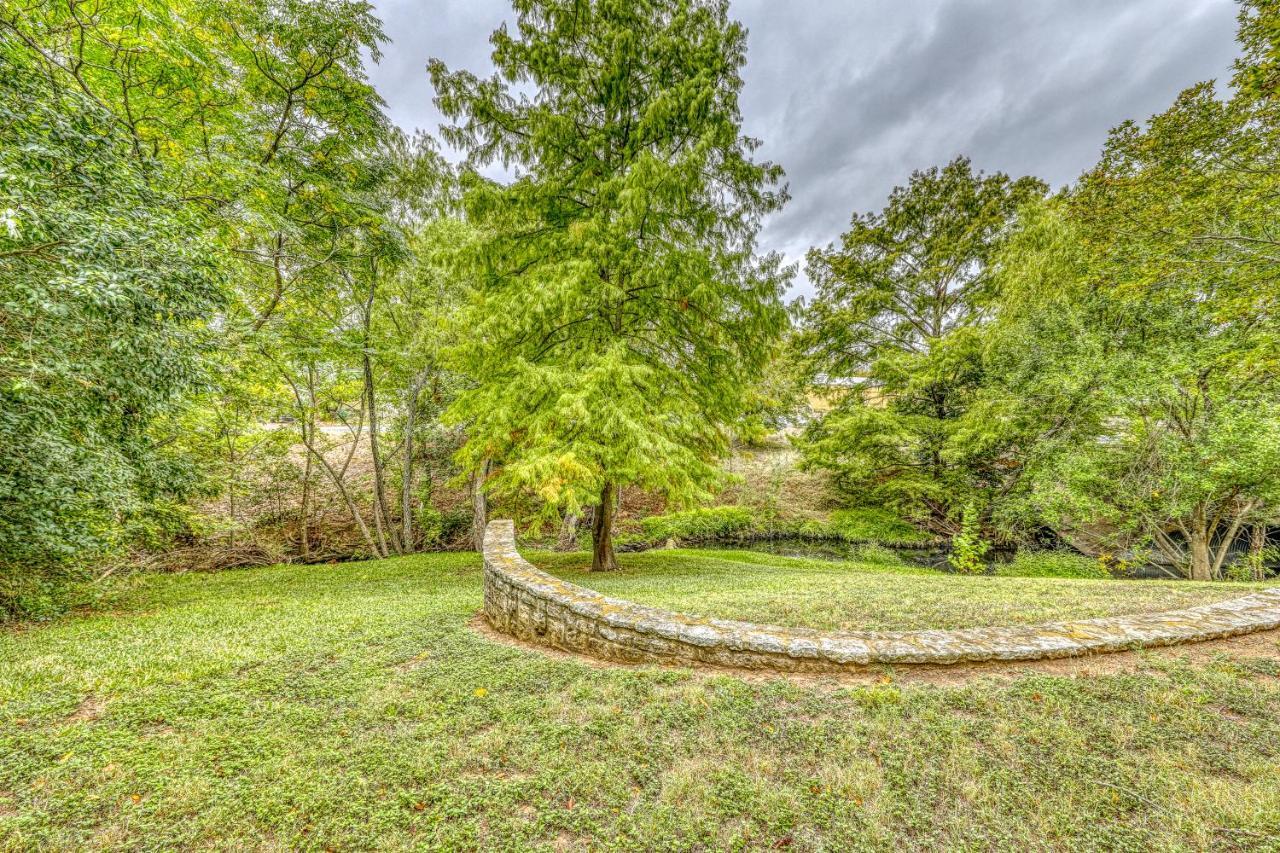 Villa Town Creek Log Cabin Fredericksburg Exterior foto