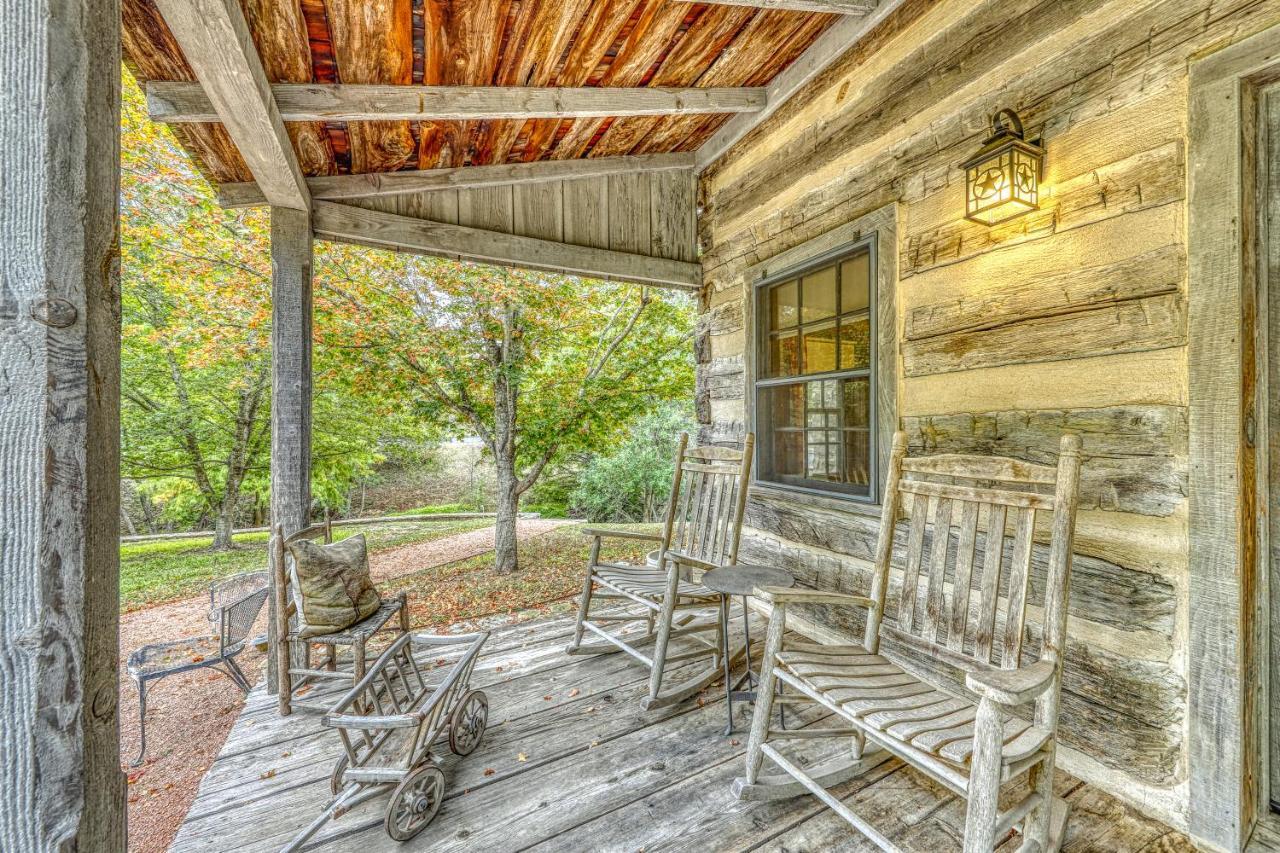 Villa Town Creek Log Cabin Fredericksburg Exterior foto